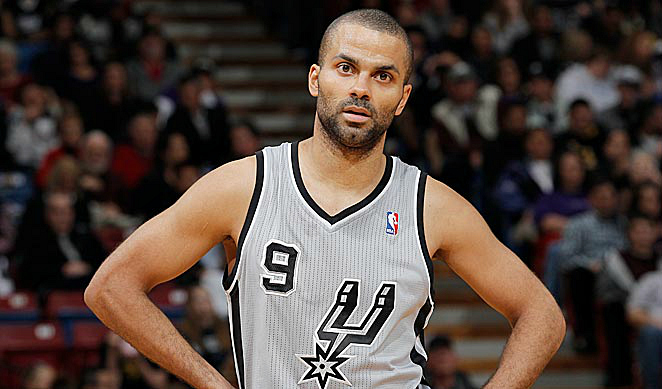 tony parker gray spurs jersey