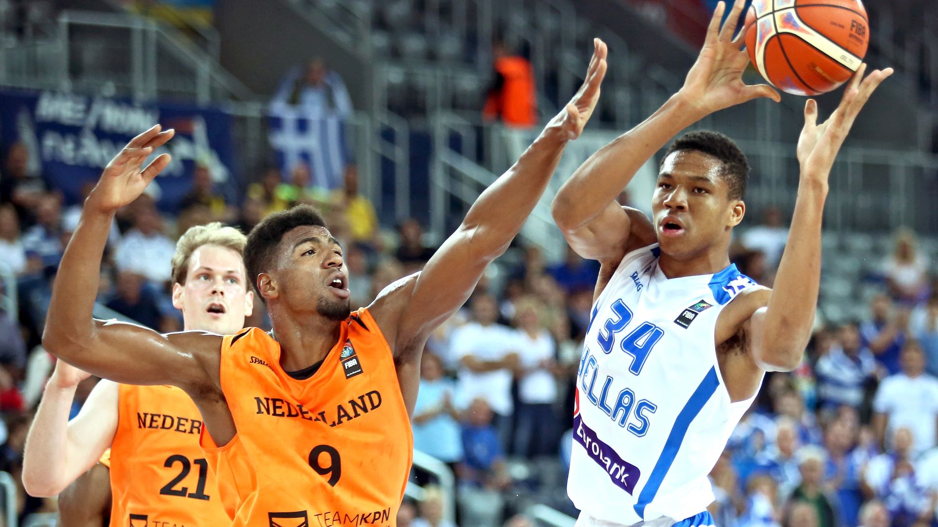 Antetokounmpo Eurokinissi Holland