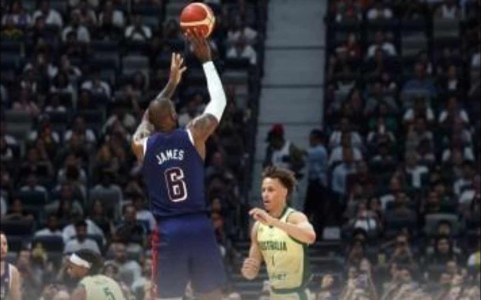 USA australia lebron