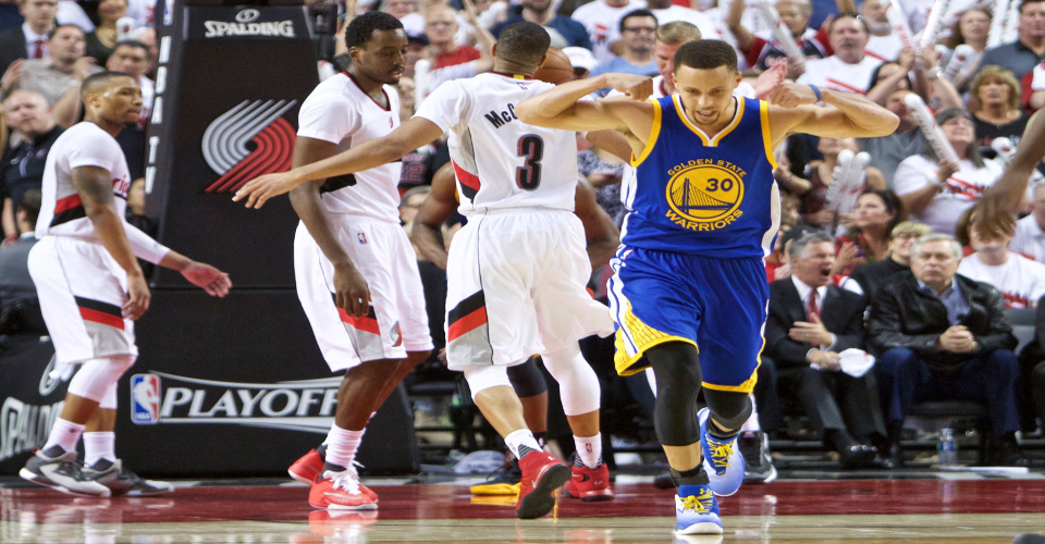 curry blazers
