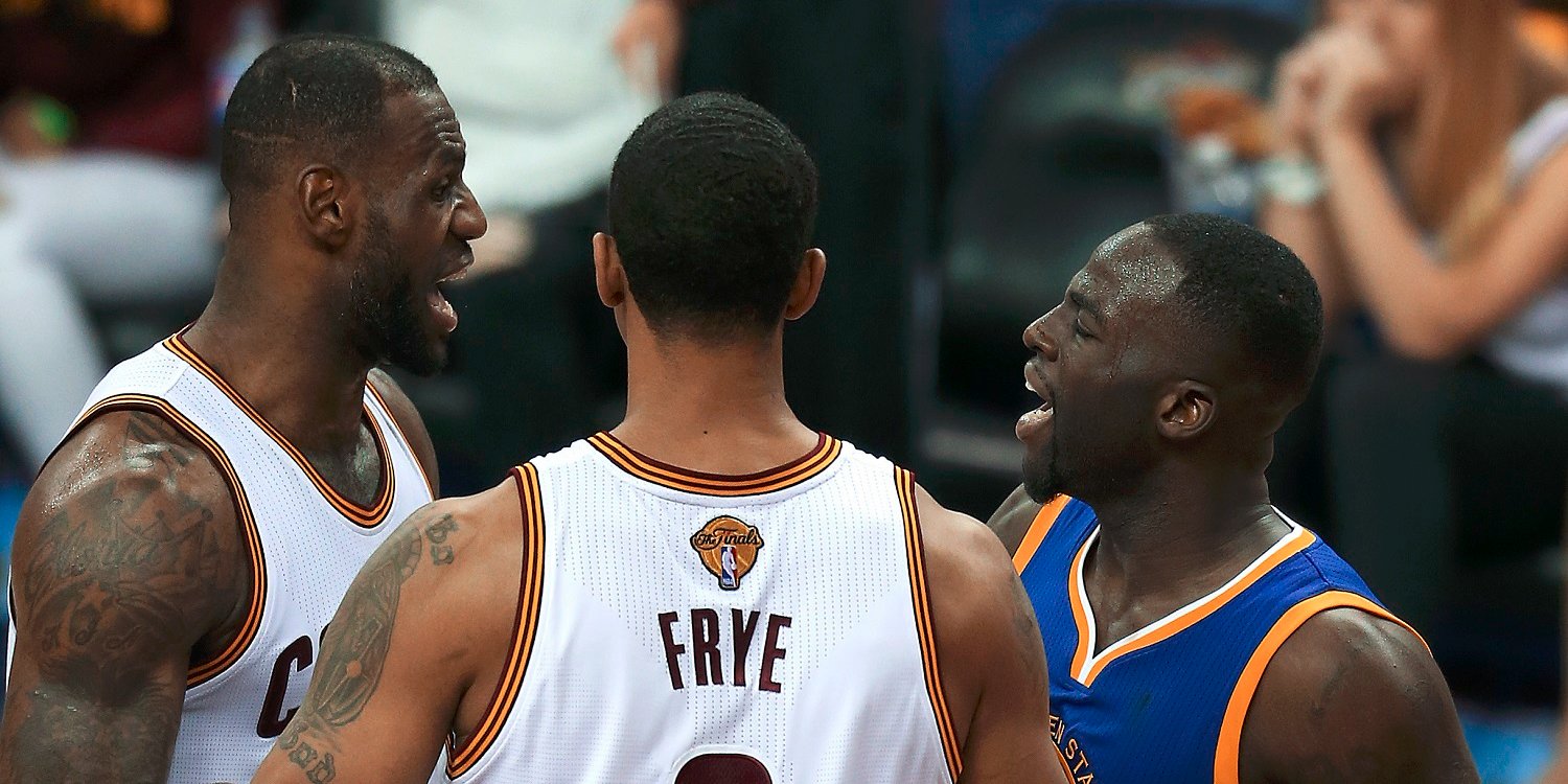 lebron james draymond green