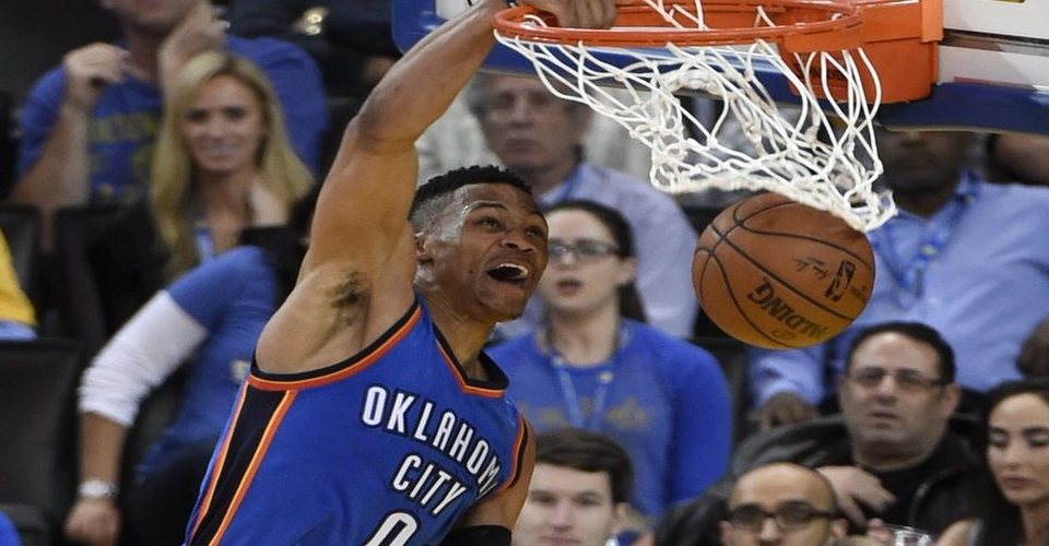 westbrook dunk