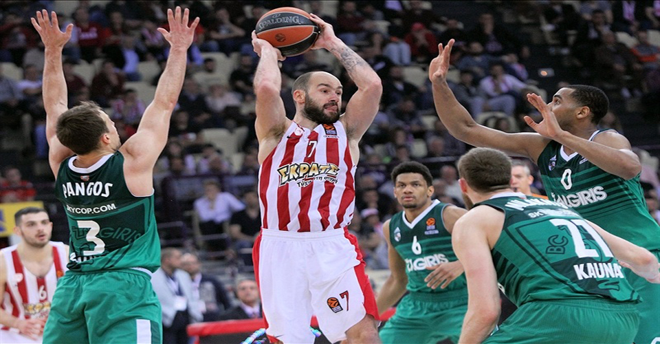 olympiakos zalgiris spanoulis