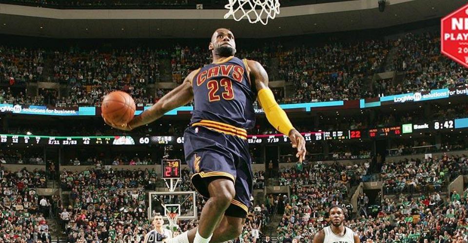 lebron james cavaliers celtics game 3 first round
